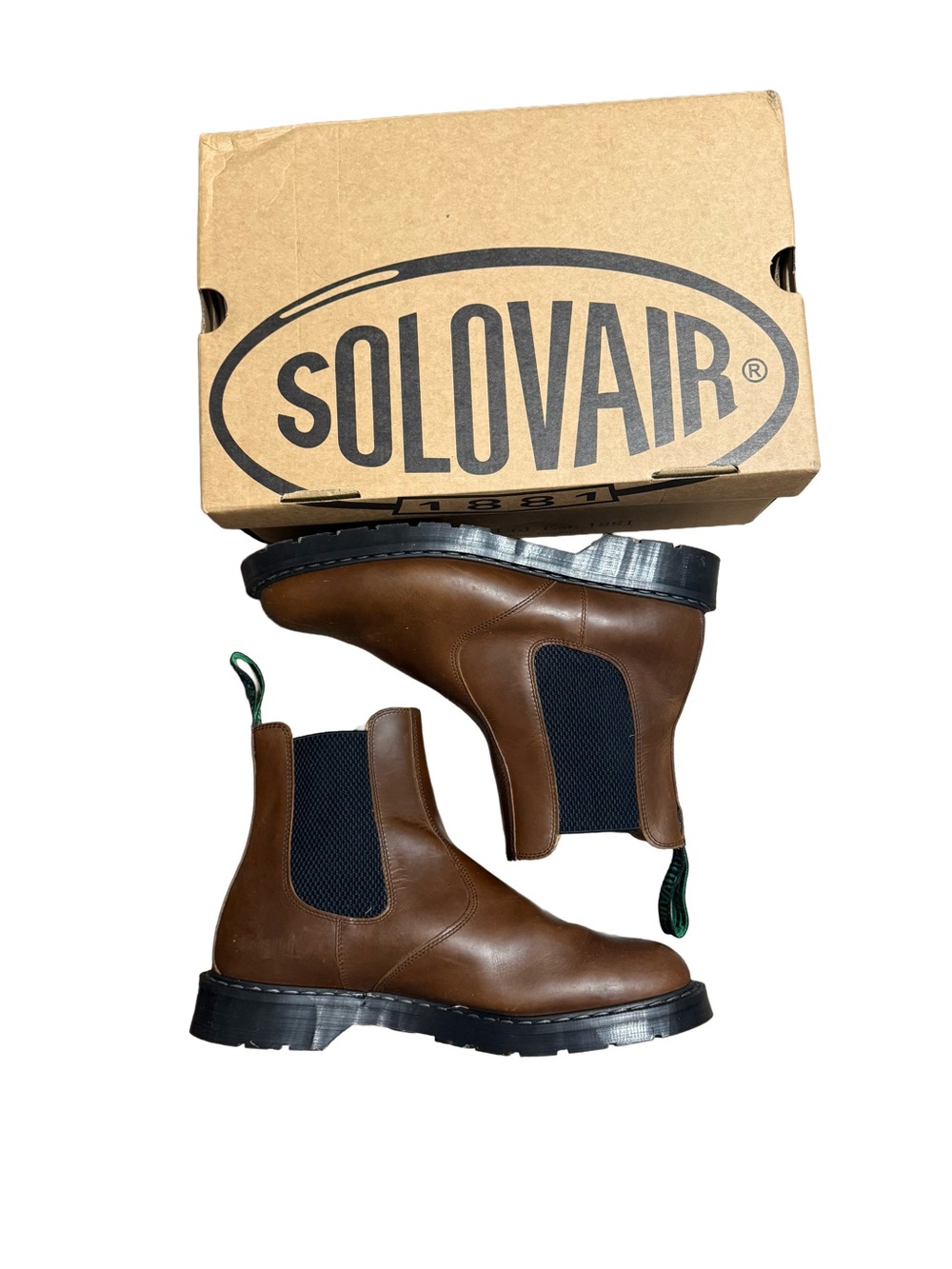Solovair Gaucho Crazy Horse Dealer Boots